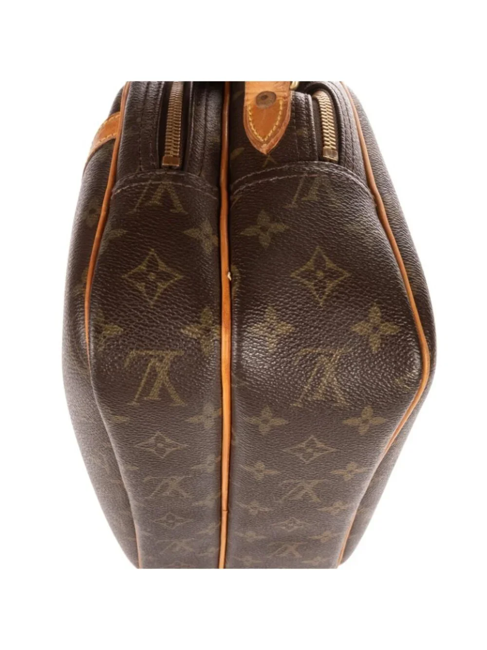 Louis Vuitton Reporter Brown Monogram Canvas Shoulder
